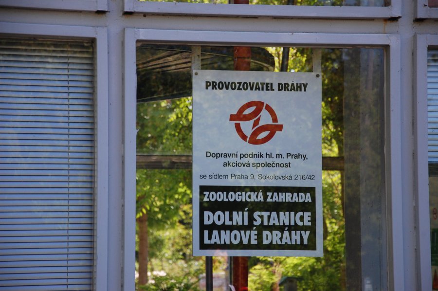 Zoologická zahrada - dolní stanice lanové dráhy