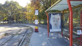 Električková zastávka Socha Jána Pavla II.
