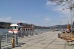 Nově rekonstruované přístaviště lodí v Bystrci