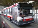 Zgenerálkovaný trolejbus 21Tr 3061 ex- Jihlava ve vozovně Komín