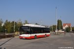 trolejbus 26Tr při obratu na konečné Slatina, nádraží