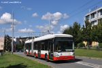 Trolejbus 3613 na lince 34 v létě 2020