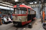 Rozebírání předního článku tramvaje K2 7000