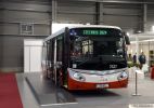 Autobus SOR ICN 9,5 pro Brno vystavený na veletrhu Czechbus 2024